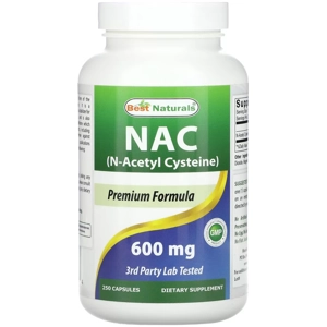 NAC 600mg 250' - Best Naturals
