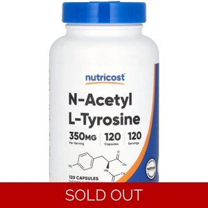 N-Acetyl L-Tyrosine 350mg 120' - Nutricost