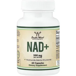 NAD+ 500mg 60 Pills - Double Wood (500mg Per 2 Capsules) Bottle - Lebanon Supplements