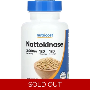 Nattokinase 2000FU 120' - Nutricost