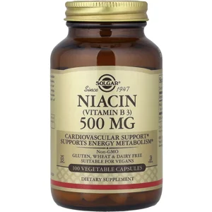 Niacin 500mg 100' - Solgar (Vitamin B3)