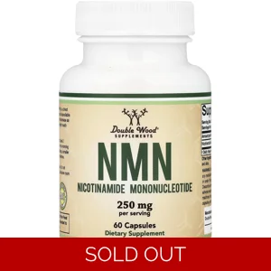 NMN 250mg 60 Pills - Double Wood (250mg Per 2 Capsules) Bottle - Lebanon Supplements