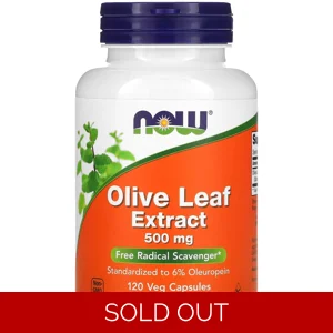 Olive Leaf Extract 500mg 120' - NOW