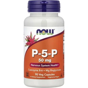 P-5-P 50mg 90' - NOW (Pyridoxal-5-Phosphate)