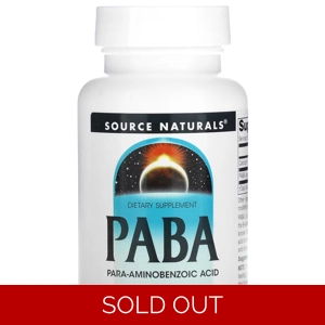 PABA 100mg 250' - Source Naturals