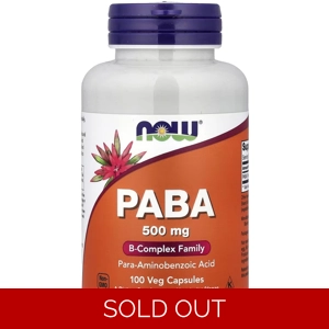 PABA 500mg 100' - NOW