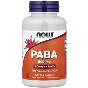 PABA 500mg 100' - NOW