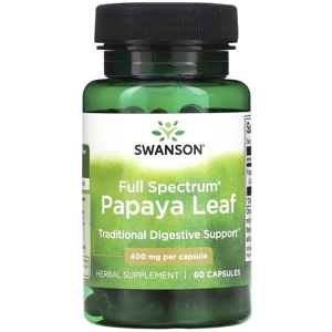 Papaya 400mg 60' - Swanson
