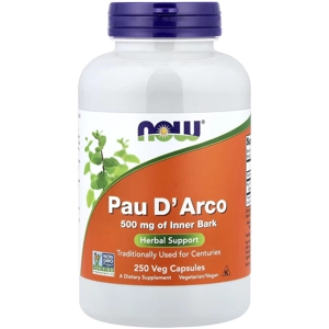 Pau D'Arco 500mg 250' - NOW