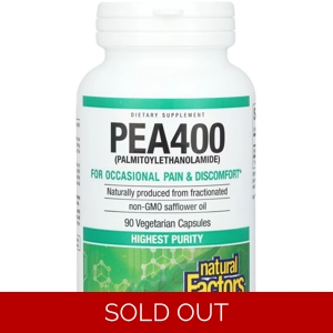 PEA 400mg 90' - Natural Factors  (Palmitoylethanolamide)