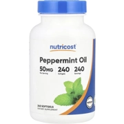 Peppermint Oil 50mg 240' - Nutricost