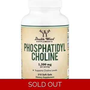Phosphatidyl Choline 210 Pills - Double Wood Bottle - Lebanon Supplements