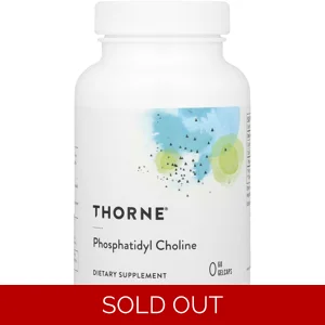 Phosphatidyl Choline 420mg 60 pills - Thorne Bottle - Lebanon Supplements