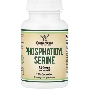 Phosphatidyl Serine 300mg 120 Pills - Double Wood (300mg Per 2 Capsules) Bottle - Lebanon Supplements
