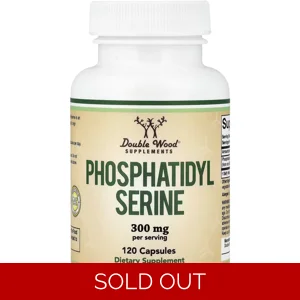 Phosphatidyl Serine 300mg 120 pills - Double Wood (300mg Per 2 Capsules) Bottle - Lebanon Supplements