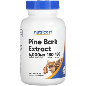 Pine Bark 6000mg 180' - Nutricost