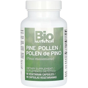 Pine Pollen 90' - Bio Nutrition (1500mg Per 3 Capsules)
