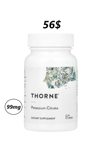 Potassium Citrate 99mg 90' - Thorne