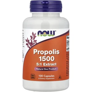 Propolis 1500mg 100 Pills - NOW Bottle - Lebanon Supplements