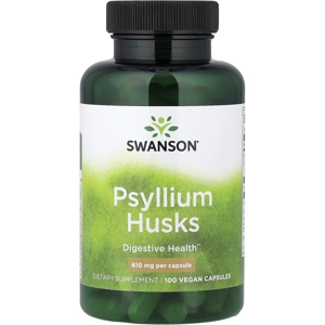 Psyllium Husk 610mg 100' - Swanson