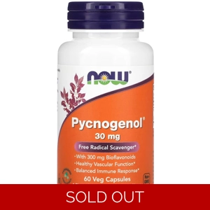 Pycnogenol 30mg 60' - NOW