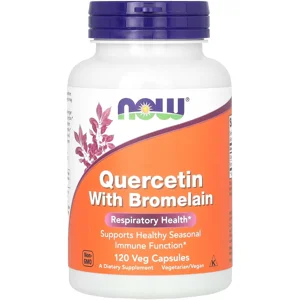 Quercetin & Bromelain 120' - NOW
