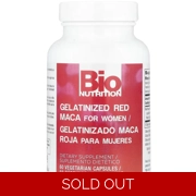 Red Maca 60' - Bio Nutrition (1000mg Per 2 Capsules)