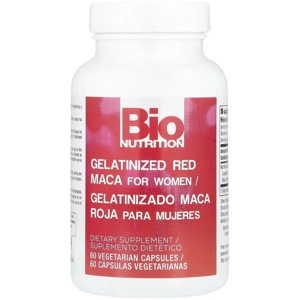 Red Maca 60' - Bio Nutrition (1000mg Per 2 Capsules)