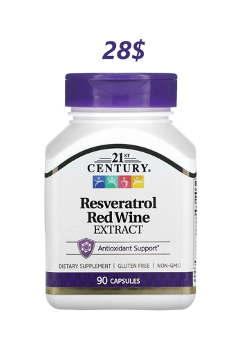 Resveratrol Red Wine 90' - 21st Century