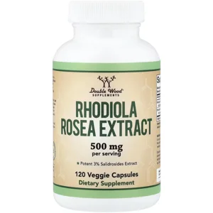 Rhodiola 500mg 120' - Double Wood
