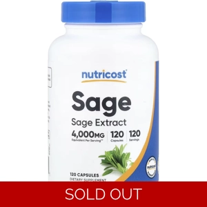 Sage 4000mg 120' - Nutricost