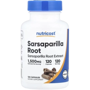 Sarsaparilla 1500mg 120' - Nutricost
