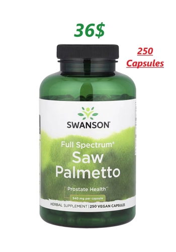 Saw Palmetto 540mg 250'..