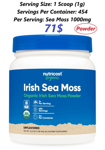 Sea Moss 1000mg 454' - ..