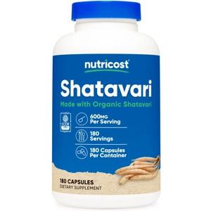 Shatavari 600mg 180' - Nutricost