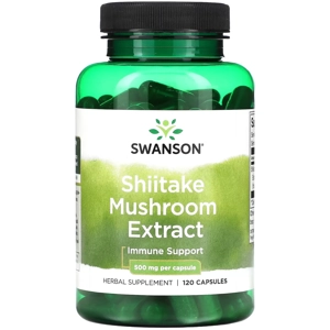 Shiitake Mushroom Extract 500mg 120' - Swanson