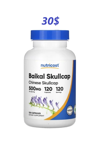 Baikal Skullcap 500mg 120' - Nutricost
