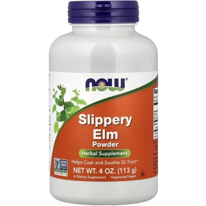Slippery Elm Powder 1800mg 63' - NOW