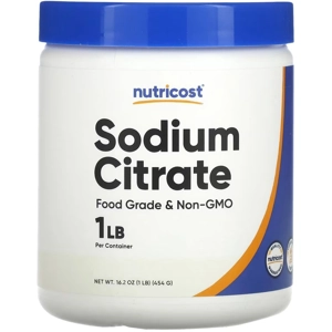Sodium Citrate Powder 184' - Nutricost