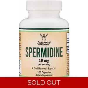 Spermidine 10mg 120 Pills - Double Wood (10mg Per 2 Capsules) Bottle - Lebanon Supplements