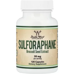 Sulforaphane 20mg 120' - Double Wood (20mg Per 2 Capsules)