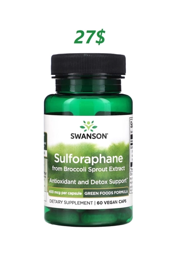 Sulforaphane 400mcg 60'..