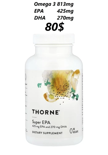 Super EPA 90' - Thorne (Omega 3)