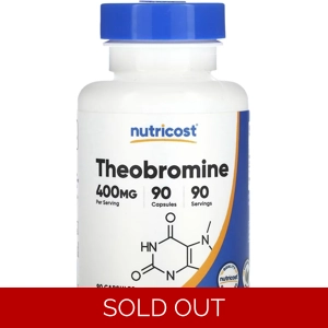 Theobromine 400mg 90' - Nutricost