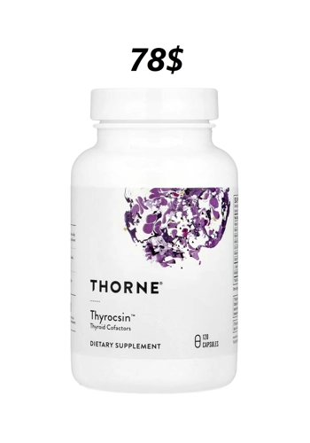 Thyroscin 120' - Thorne (Thyroid Cofactors)