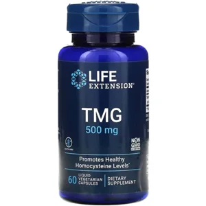 TMG 500mg 60 pills - Life Extension Bottle - Lebanon Supplements