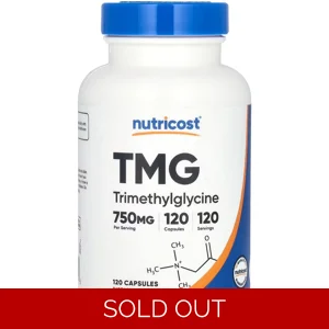 TMG 750mg 120' - Nutricost (Betaine Anhydrous)