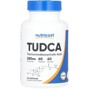 Tudca 250mg 60' - Nutricost