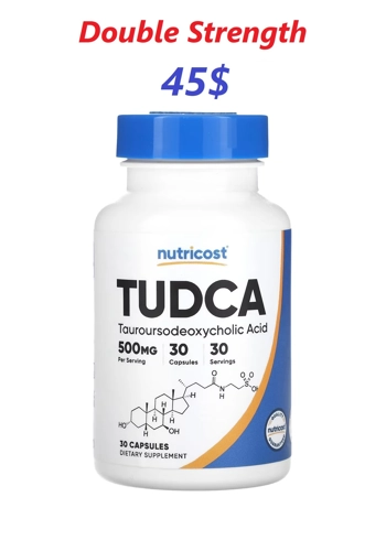 Tudca 500mg 30' - Nutri..