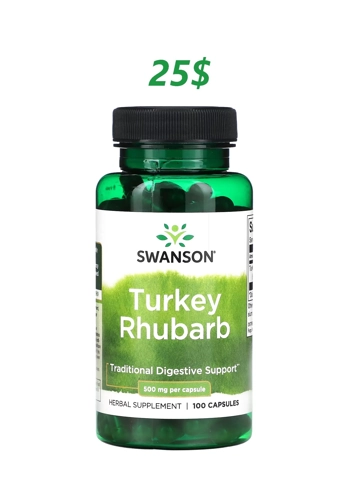 Turkey Rhubarb 500mg 10..